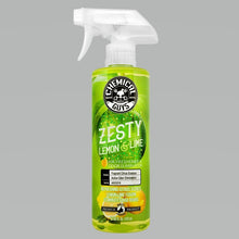 Cargar imagen en el visor de la galería, Chemical Guys Zesty Lemon Lime Air Freshener &amp; Odor Eliminator - 16oz