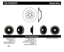 Load image into Gallery viewer, Stoptech 06-07 WRX / 05-08 LGT Rear CRYO-STOP Rotor