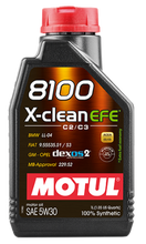 Load image into Gallery viewer, Motul 1L Synthetic Engine Oil 8100 5W30 X-Clean EFE