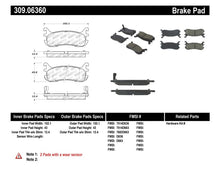 Cargar imagen en el visor de la galería, StopTech Performance 94-97/99-05 Miata w/ Normal Suspension Rear Brake Pads D636