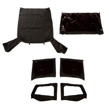 Cargar imagen en el visor de la galería, Rugged Ridge Montana Top Black Diamond W/SkinsTinted 88-95 YJ