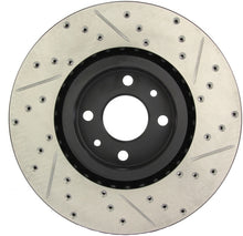 Cargar imagen en el visor de la galería, StopTech Slotted &amp; Drilled Sport Brake Rotor