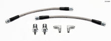 Cargar imagen en el visor de la galería, Wilwood GM 1500/2500 Rear (w/13in Rotor) 10in OAL Flexline Brake Hose w/Fittings