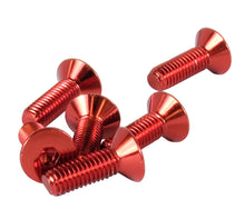 Cargar imagen en el visor de la galería, NRG Steering Wheel Screw Upgrade Kit (Conical) - Red