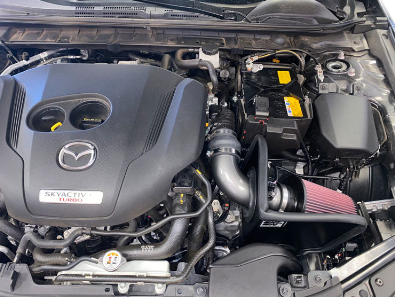 K&N 2021 Mazda 3 2.5L Turbo L4 Silver Typhoon Intake