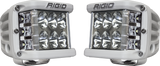 Rigid Industries D-SS - Driving - Set of 2 - White Housing