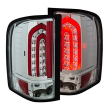 Load image into Gallery viewer, ANZO 2007-2013 Chevrolet Silverado 1500 LED Taillights Chrome