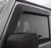 Cargar imagen en el visor de la galería, AVS 07-18 Jeep Wrangler (2 Door Only) Ventvisor Low Profile Window Deflectors 2pc - Matte Black