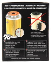 Cargar imagen en el visor de la galería, K&amp;N 3.74inch / 2.98 OD Performance Gold Oil Filter