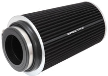 Cargar imagen en el visor de la galería, Spectre Adjustable Conical Air Filter 9-1/2in. Tall (Fits 3in. / 3-1/2in. / 4in. Tubes) - Black