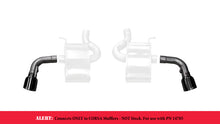 Cargar imagen en el visor de la galería, Corsa 2016-24 Chevy Camaro SS 2.75in Inlet / 4.5in Outlet Black PVD Tip Kit (For Corsa Exhaust Only)