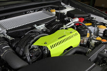 Cargar imagen en el visor de la galería, PERRIN 22-26 Subaru WRX Pulley Cover - Neon Yellow (TALL - For Use w/o PERRIN AOS)