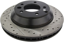 Cargar imagen en el visor de la galería, StopTech Slotted &amp; Drilled Sport Brake Rotor