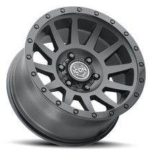 Cargar imagen en el visor de la galería, ICON Compression 17x8.5 6x135 6mm Offset 5in BS 87.1mm Bore Double Black Wheel