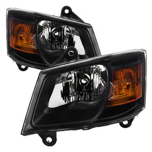 Cargar imagen en el visor de la galería, xTune Dodge Grand Caravan 08-10 OEM Style Headlights-Black HD-JH-DGC08-AM-BK