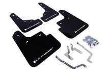 Cargar imagen en el visor de la galería, Rally Armor 14-18 Mazda3 Black UR Mud Flap w/White Logo