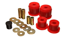 Cargar imagen en el visor de la galería, Energy Suspension 00-09 Honda S2000 Red Rear Differential Carrier Bushing Set