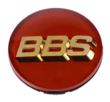 Cargar imagen en el visor de la galería, BBS Center Cap 56mm Red/Gold (56.24.012)