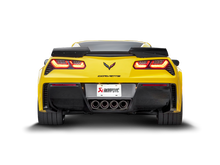 Cargar imagen en el visor de la galería, Akrapovic 14-19 Chevrolet Corvette Stingray (Excl Grand Sport) Slip-On Line (Titanium) w/Carbon Tips