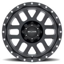 Cargar imagen en el visor de la galería, Method MR306 Mesh 18x9 -12mm Offset 8x170 130.81mm CB Matte Black Wheel