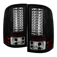 Cargar imagen en el visor de la galería, Spyder GMC Sierra 07-13 (Not fit 3500 Dually 4 Rear Wheels)LED Tail Lights Black ALT-YD-GS07-LED-BK