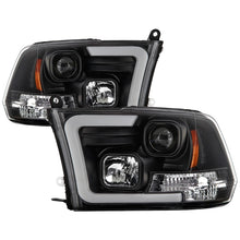 Cargar imagen en el visor de la galería, Spyder 09-16 Dodge Ram 1500 Ver 2 Proj Headlight - Light Bar Turn Signal - Blk - PRO-YD-DR09V2-SB-BK