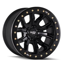 Cargar imagen en el visor de la galería, Dirty Life 9303 DT-1 17x9 / 6x139.7 BP / -12mm Offset / 106mm Hub Matte Black Wheel - Beadlock
