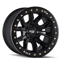 Load image into Gallery viewer, Dirty Life 9303 DT-1 17x9 / 6x139.7 BP / -12mm Offset / 106mm Hub Matte Black Wheel - Beadlock