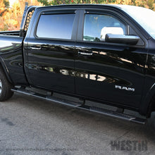 Cargar imagen en el visor de la galería, Westin 19-21 Ram 1500 Crew Cab R5 M-Series Wheel-to-Wheel Nerf Step Bars - Black