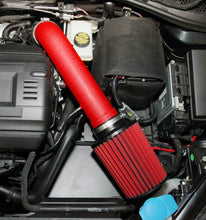 Cargar imagen en el visor de la galería, AEM 2015 Volkswagen Golf GTI 2.0L Cold Air Intake System Wrinkle Red