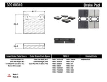 Cargar imagen en el visor de la galería, StopTech Performance 98-04 Volvo C70/98-00 V70 Rear Brake Pads