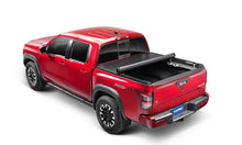 Cargar imagen en el visor de la galería, Lund 2022+ Nissan Frontier (5ft. Bed) Genesis Elite Roll Up Tonneau Cover - Black