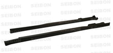 Cargar imagen en el visor de la galería, Seibon 96-00 Honda Civic 2DR/HB TR Style Carbon Fiber Side Skirts