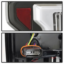 Cargar imagen en el visor de la galería, Spyder 15-18 Ford F-150 Light Bar LED Tail Lights (w/Blind Spot) - Black (ALT-YD-FF15015BS-LBLED-BK)
