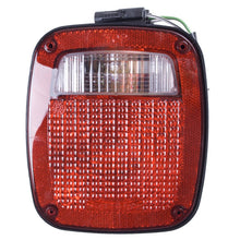 Cargar imagen en el visor de la galería, Omix Left Black Tail Lamp 91-97 Jeep YJ TJ Wrangler