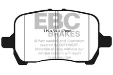 Cargar imagen en el visor de la galería, EBC 04-06 Chevrolet Cobalt 2.0 Supercharged Yellowstuff Front Brake Pads