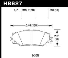 Cargar imagen en el visor de la galería, Hawk 08-11 Scion xB / 08-10 Scion xD / 09-10 Toyota Corolla / 09-10 Matrix / 06-10 Rav4 / 10 Lexus H