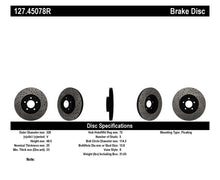 Cargar imagen en el visor de la galería, StopTech 07-09 Mazda 3 Right Front Slotted &amp; Drilled Rotors