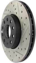 Cargar imagen en el visor de la galería, StopTech Slotted &amp; Drilled Sport Brake Rotor