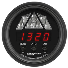 Cargar imagen en el visor de la galería, Autometer Z-Series 2-1/16in Tachometer Digital 16000 RPM w/ LED Shift Light