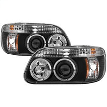 Load image into Gallery viewer, Spyder Ford Explorer 95-01 1PC Projector Headlights LED Halo Blk PRO-YD-FEXP95-HL-1PC-BK