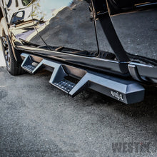 Cargar imagen en el visor de la galería, Westin 19-20 Chevrolet Silverado / GMC Sierra 1500 Double Cab HDX Drop Nerf Step Bars - Textured Blk