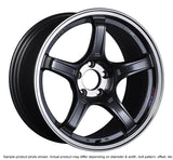 SSR GTX03 18x9.5 5x100 38mm Offset Black Graphite Wheel