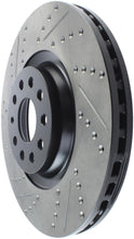 Cargar imagen en el visor de la galería, StopTech Slotted &amp; Drilled Sport Brake Rotor