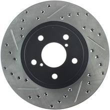 Cargar imagen en el visor de la galería, StopTech Slotted &amp; Drilled Sport Brake Rotor