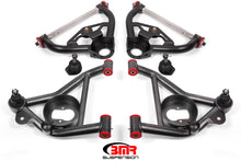 Cargar imagen en el visor de la galería, BMR 78-87 G-Body Upper And Lower A-Arm Kit - Black Hammertone