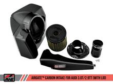 Cargar imagen en el visor de la galería, AWE Tuning Audi B9/B9.5 S4/S5/RS5 3.0T Carbon Fiber AirGate Intake w/ Lid