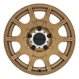 Method MR308 Roost 17x8.5 0mm Offset 5x5 71.5mm CB Method Bronze Wheel