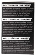 Cargar imagen en el visor de la galería, K&amp;N Cellulose Media Fuel Filter 2.125in OD x 4.281in L