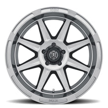 Cargar imagen en el visor de la galería, ICON Bandit 20x10 6x135 -24mm 4.5in BS 87.10mm Bore Gun Metal Wheel